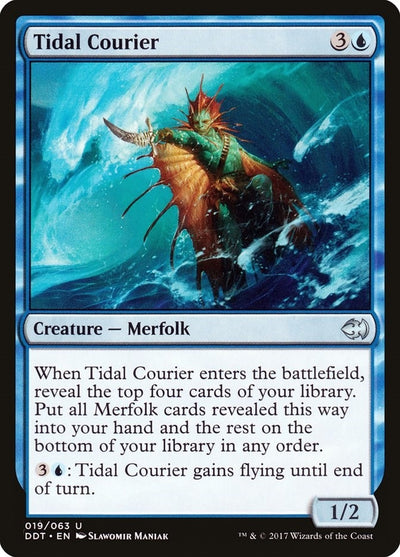 Tidal Courier (19) (Duel Decks: Merfolk vs. Goblins)