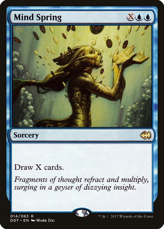 Mind Spring (14) (Duel Decks: Merfolk vs. Goblins)