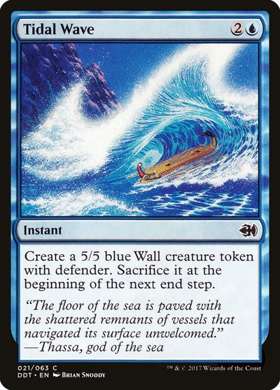 Tidal Wave (21) (Duel Decks: Merfolk vs. Goblins)