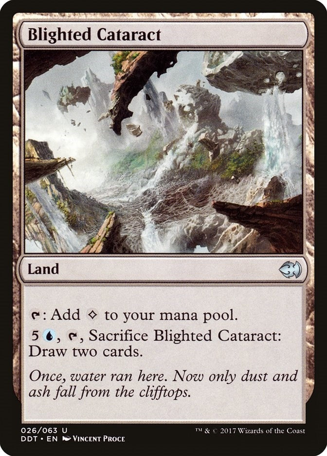Blighted Cataract (26) (Duel Decks: Merfolk vs. Goblins)
