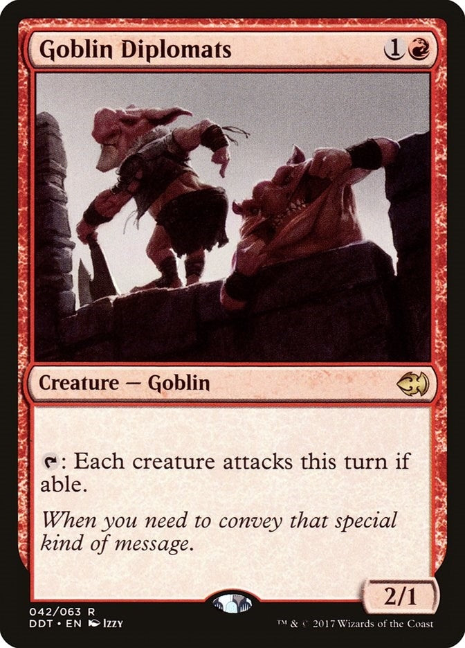 Goblin Diplomats (42) (Duel Decks: Merfolk vs. Goblins)