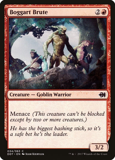 Boggart Brute (34) (Duel Decks: Merfolk vs. Goblins)