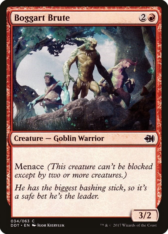 Boggart Brute (34) (Duel Decks: Merfolk vs. Goblins)