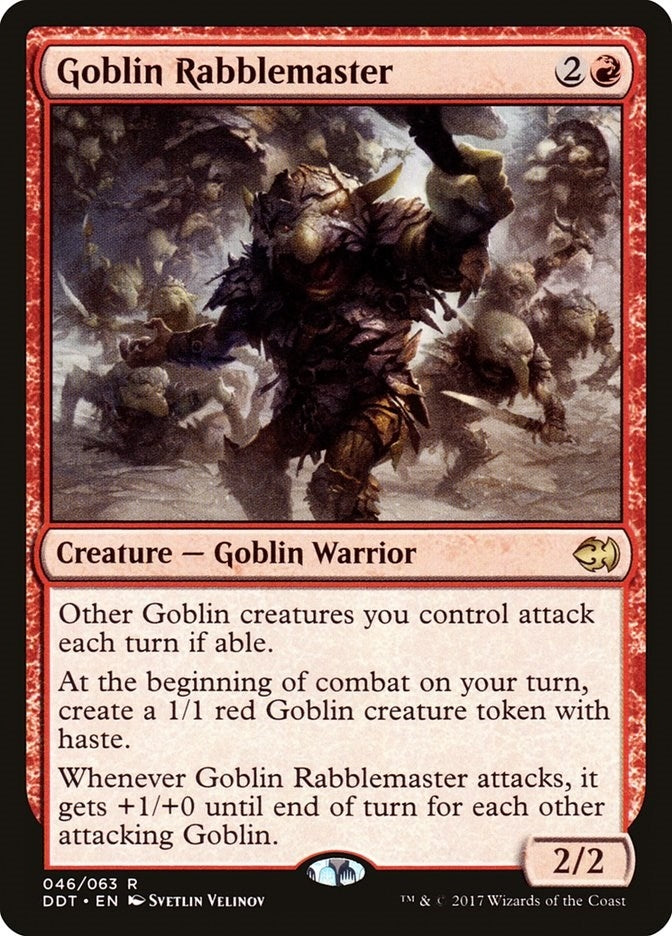 Goblin Rabblemaster (46) (Duel Decks: Merfolk vs. Goblins)