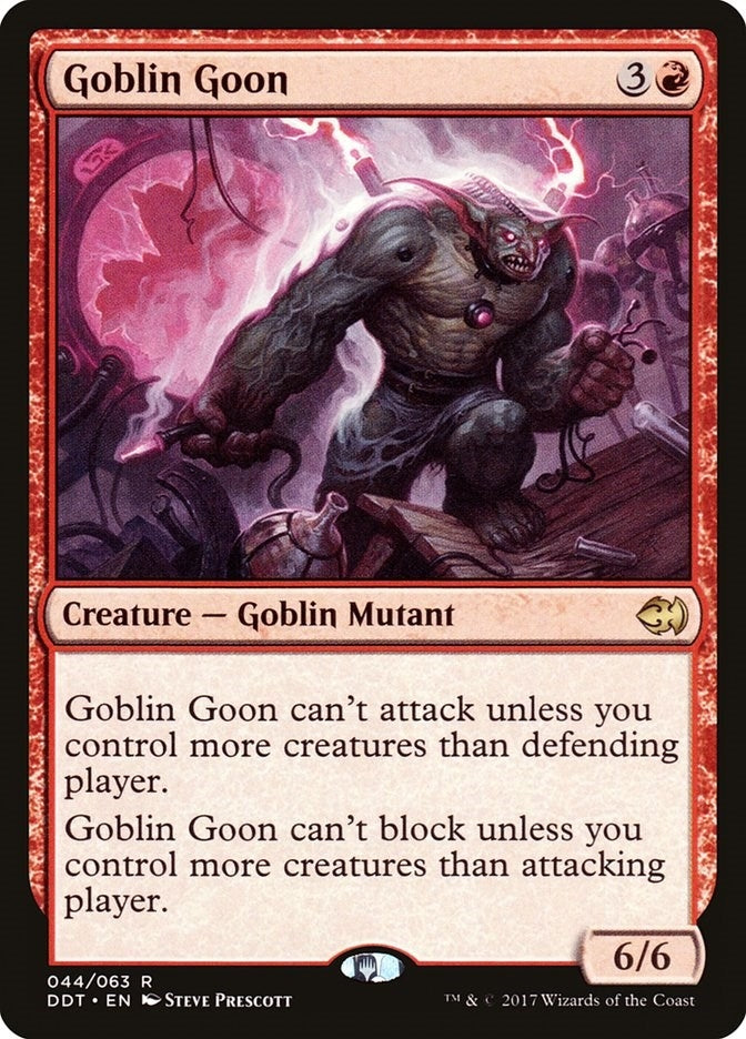 Goblin Goon (44) (Duel Decks: Merfolk vs. Goblins)