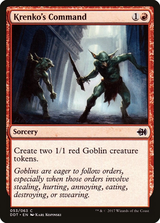 Krenko's Command (53) (Duel Decks: Merfolk vs. Goblins)