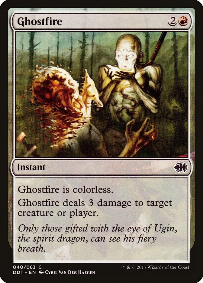 Ghostfire (40) (Duel Decks: Merfolk vs. Goblins)