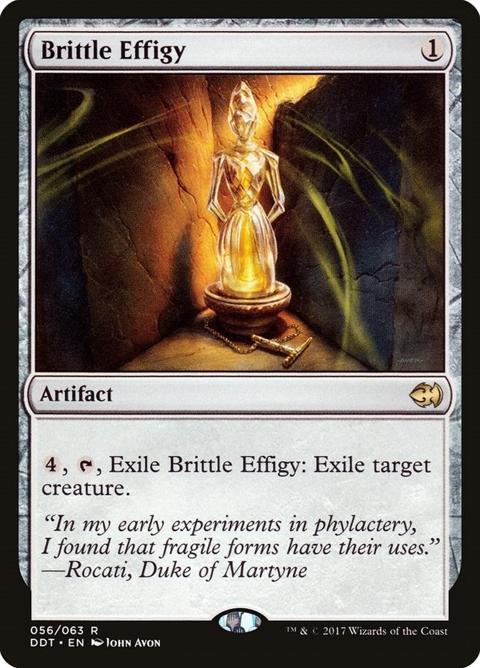 Brittle Effigy (56) (Duel Decks: Merfolk vs. Goblins)