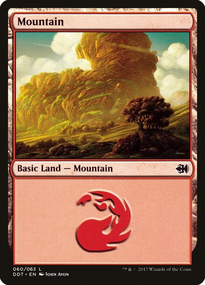 Mountain (060) (60) (Duel Decks: Merfolk vs. Goblins)