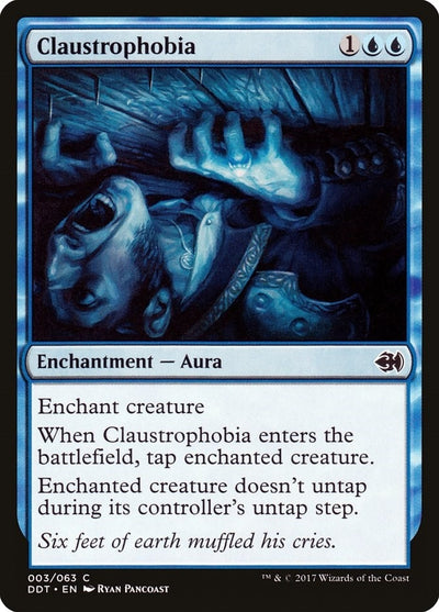 Claustrophobia (3) (Duel Decks: Merfolk vs. Goblins)
