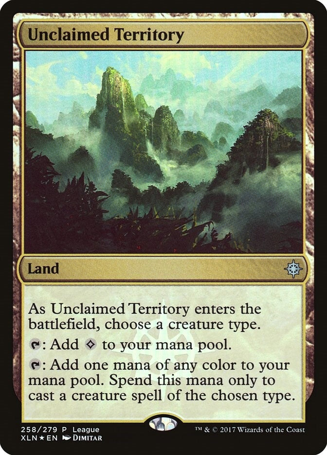Image for Unclaimed Territory (258) - Magic: The Gathering