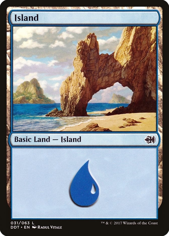 Island (031) (31) (Duel Decks: Merfolk vs. Goblins)