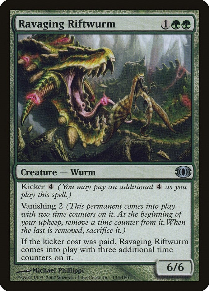 Ravaging Riftwurm (135) (Future Sight)