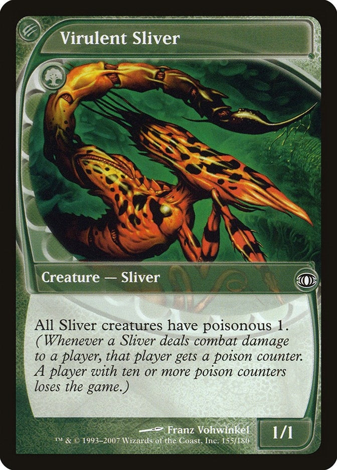 Virulent Sliver (155) (Future Sight)