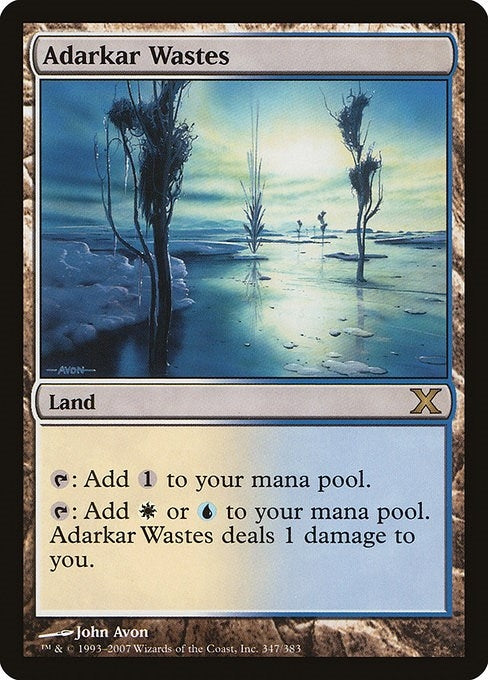 Image for Adarkar Wastes (347) [10E]