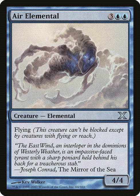 Air Elemental (64) (10th Edition)