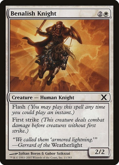 Benalish Knight (11) (10th Edition)