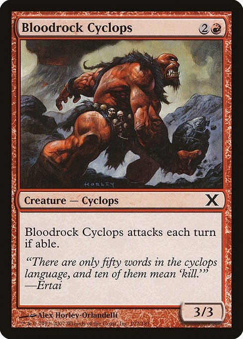 Image for Bloodrock Cyclops (192) [10E]