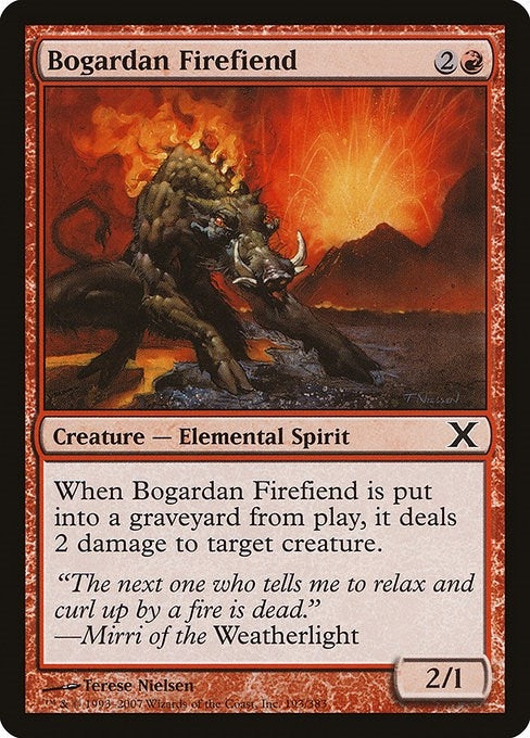 Bogardan Firefiend (193) (10th Edition)