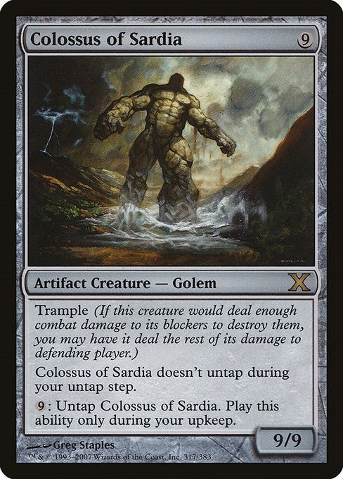 Colossus of Sardia (317) (10th Edition)