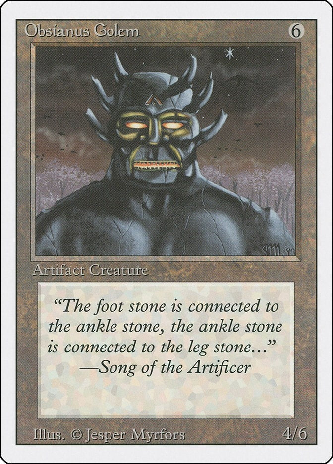 Obsianus Golem (Revised Edition)