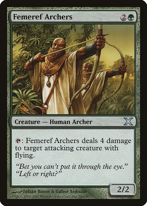 Femeref Archers (264) (10th Edition)