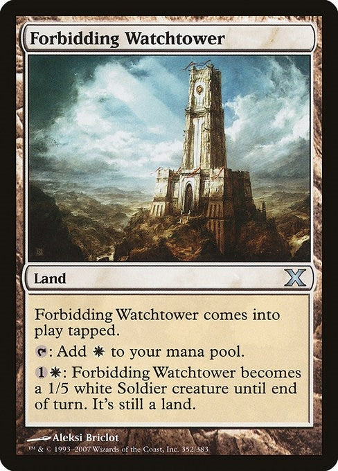 Image for Forbidding Watchtower (352) [10E]