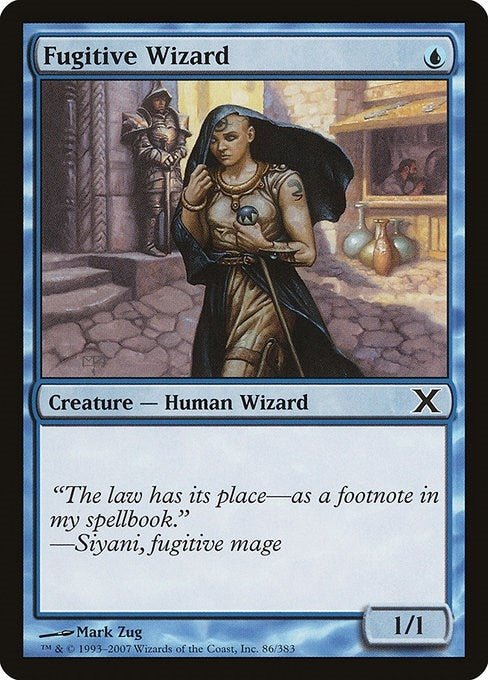 Fugitive Wizard (86) (10th Edition)