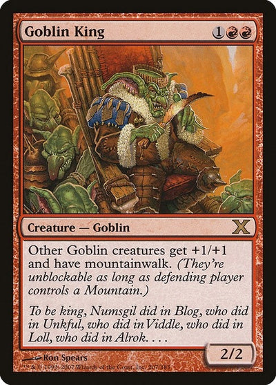 Goblin King (207) (10th Edition)