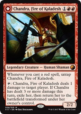 Chandra, Fire of Kaladesh (6) (From the Vault: Transform)