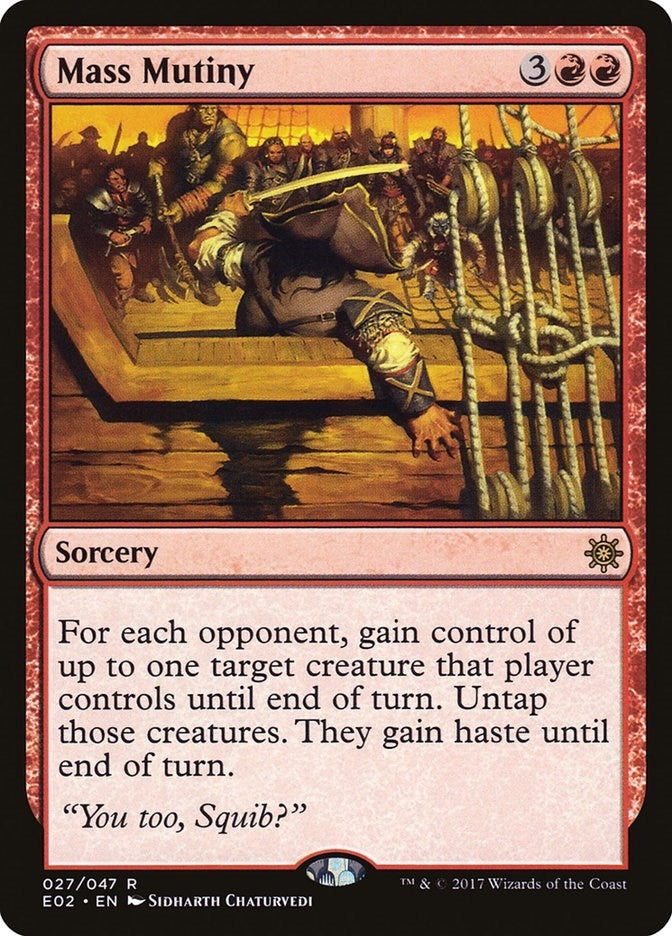 Mass Mutiny (27) (Explorers of Ixalan)