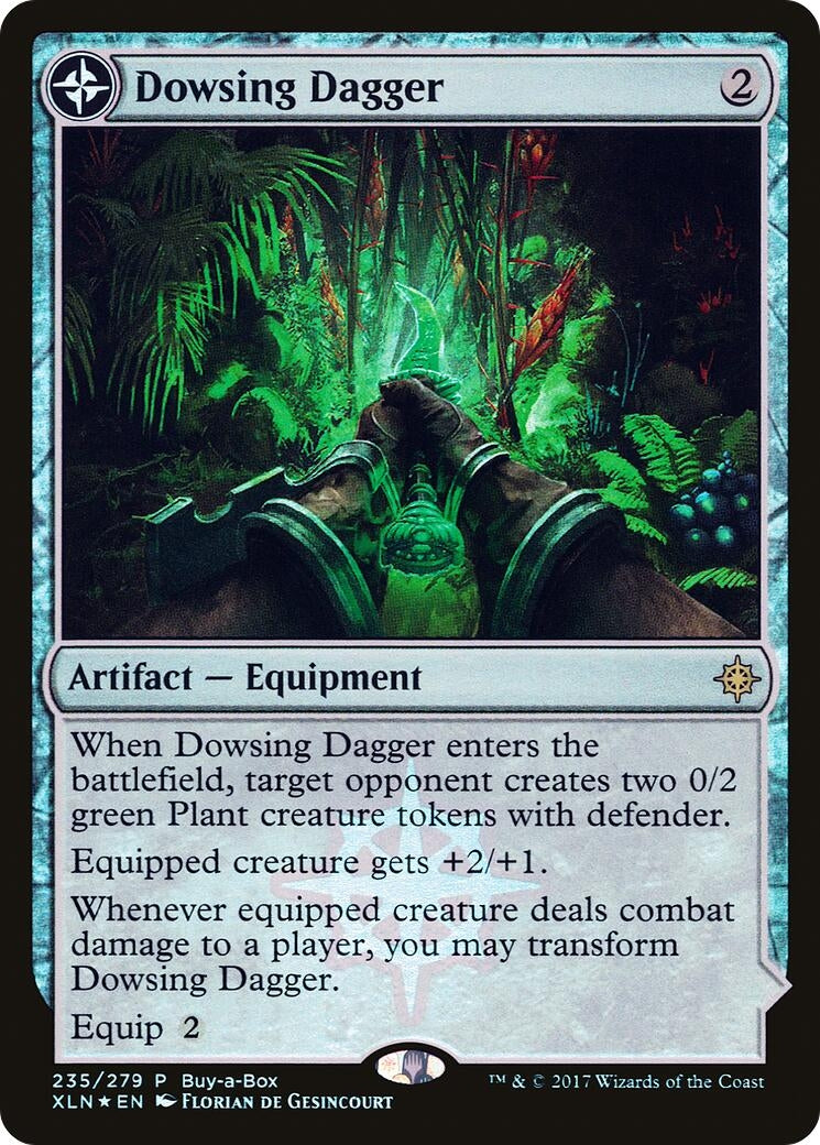Dowsing Dagger (235) (Buy-A-Box Promos)
