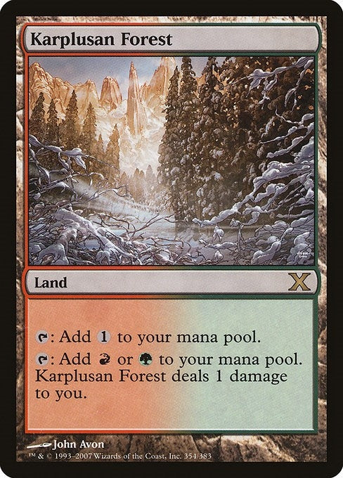 Image for Karplusan Forest (354) [10E]