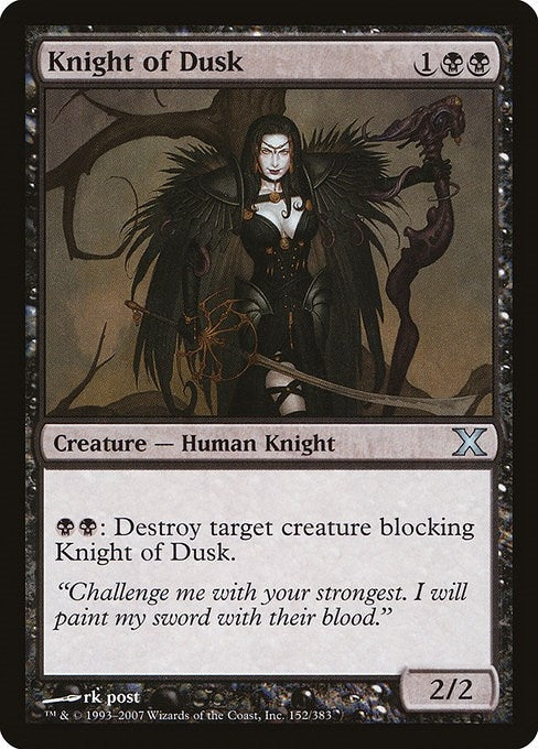 Knight of Dusk (152) (10th Edition)