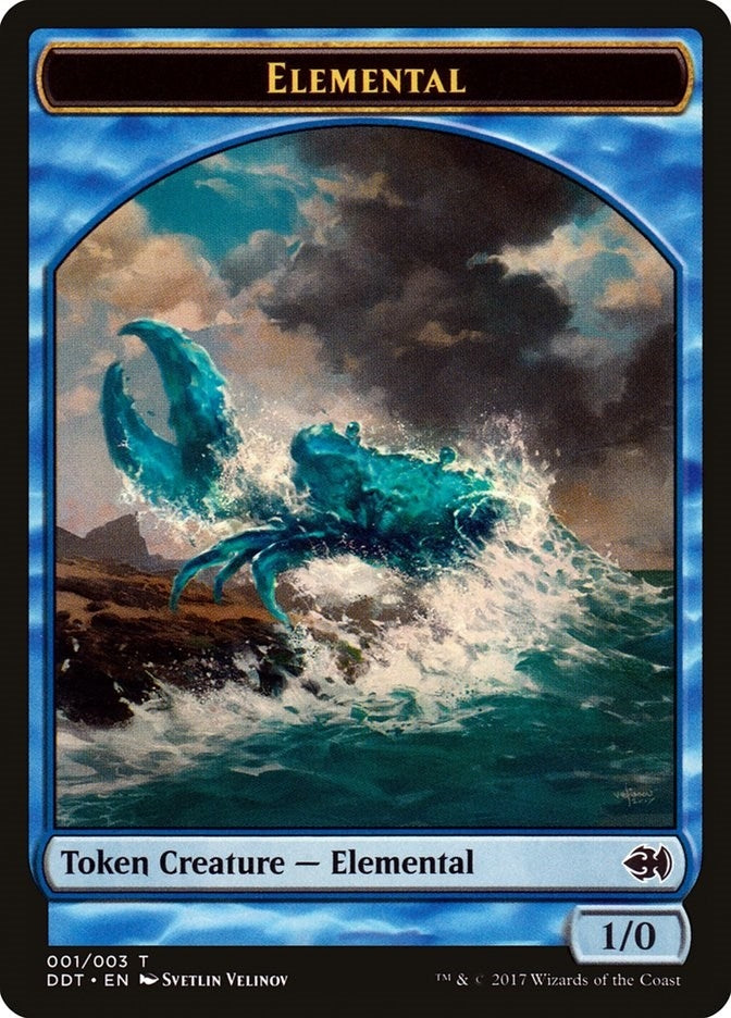 Elemental Token (1) (Duel Decks: Merfolk vs. Goblins)