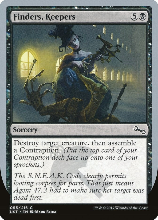 Finders, Keepers (55) (Unstable)
