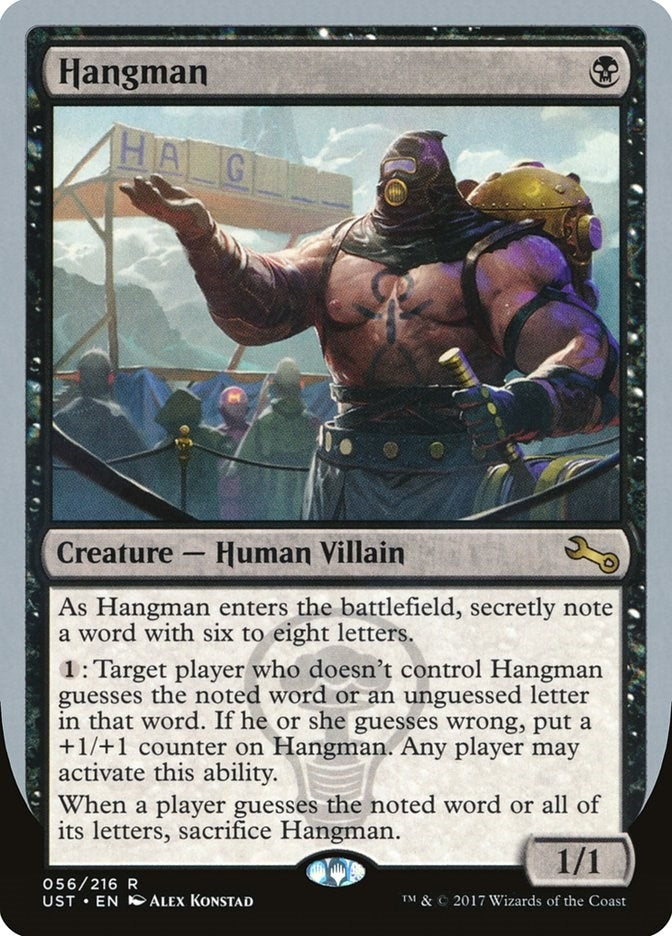 Hangman (56) (Unstable)