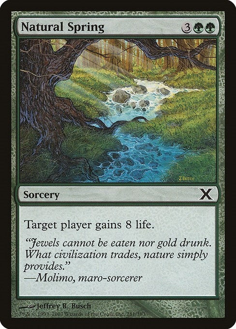 Natural Spring (281) (10th Edition)