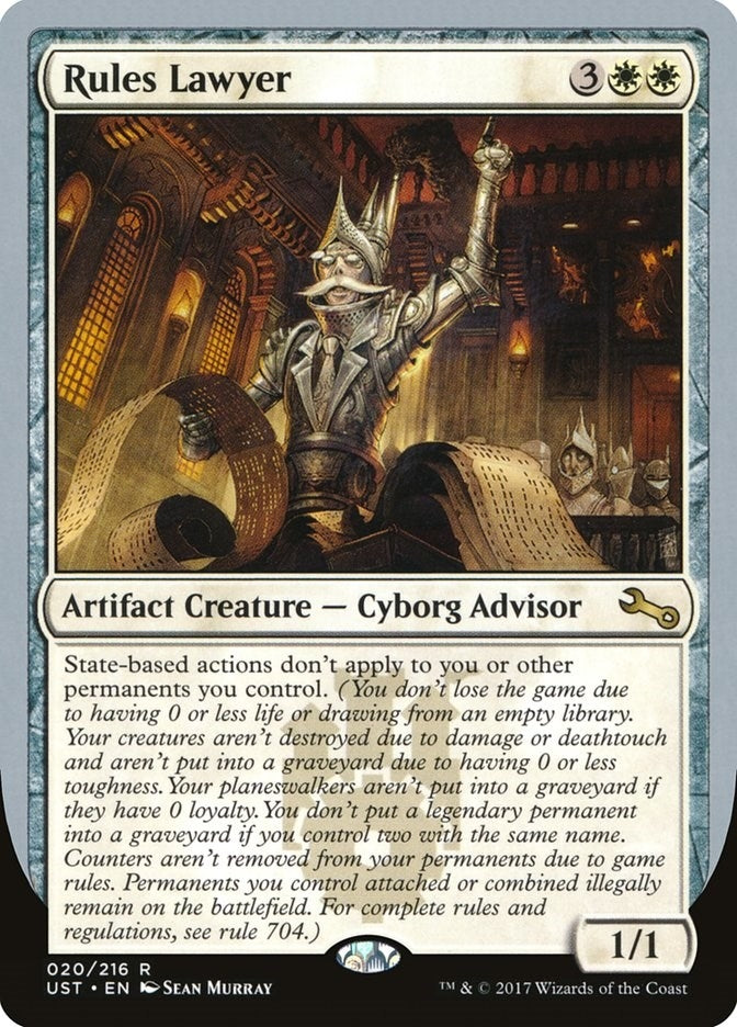 Rules Lawyer (20) (Unstable)