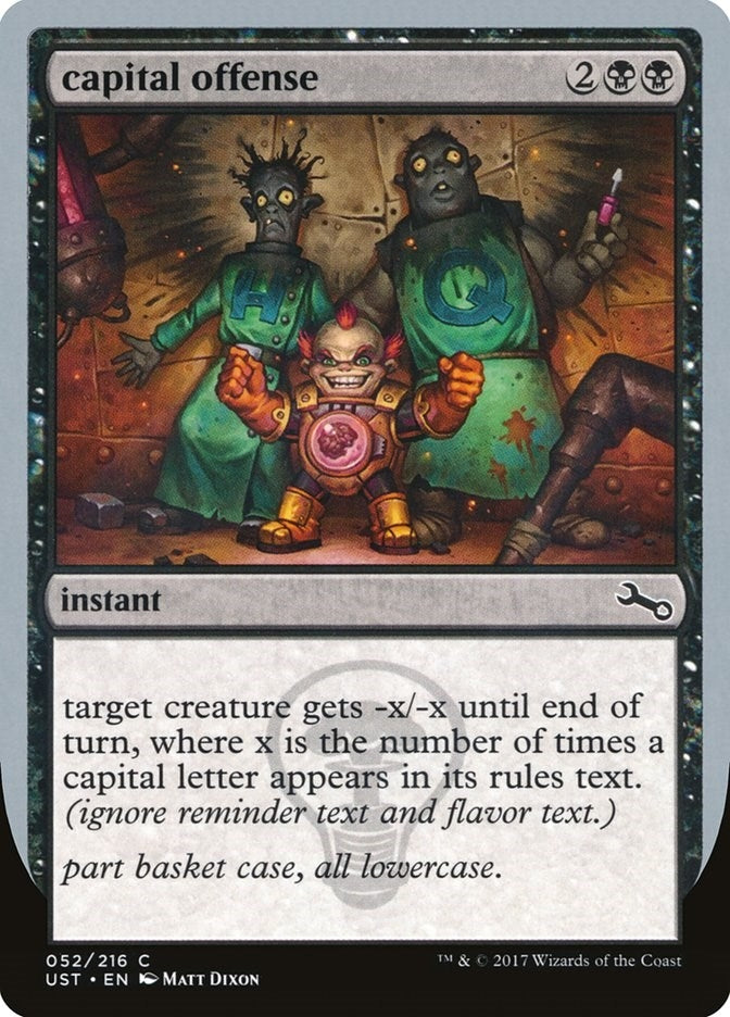 capital offense (52) (Unstable)