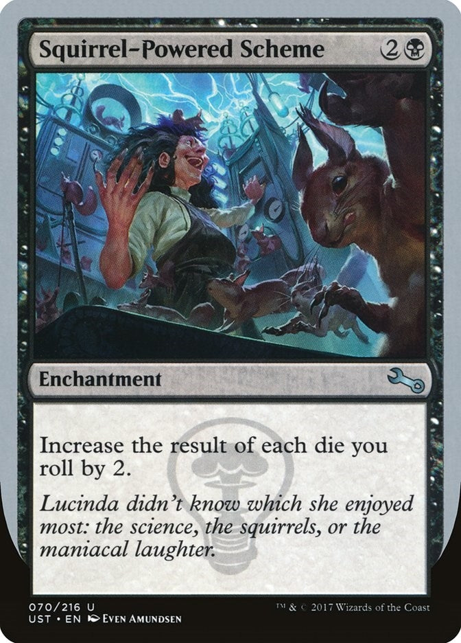 Squirrel-Powered Scheme (70) (Unstable)