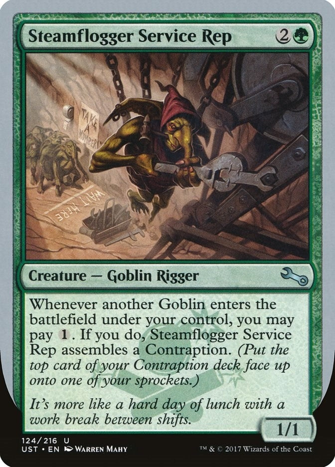 Steamflogger Service Rep (124) (Unstable)