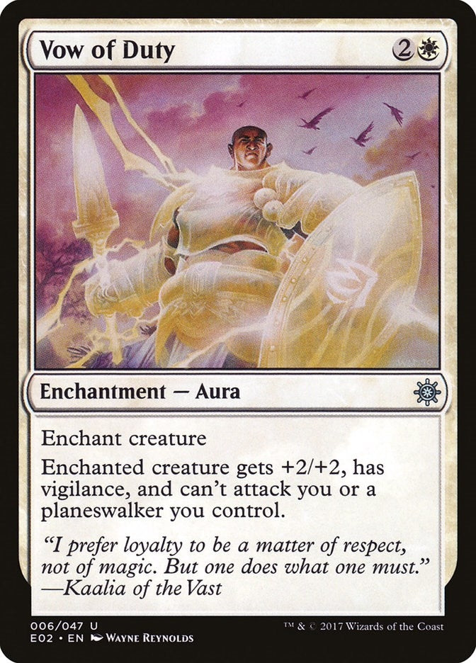 Vow of Duty (6) (Explorers of Ixalan)