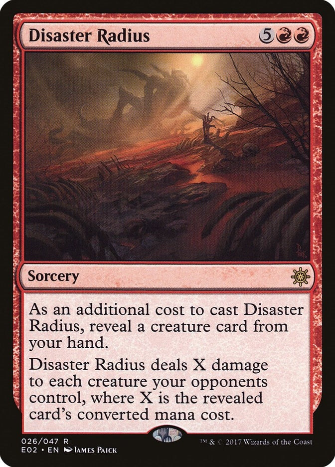 Disaster Radius (26) (Explorers of Ixalan)