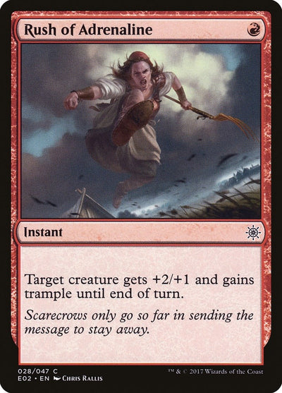 Rush of Adrenaline (28) (Explorers of Ixalan)