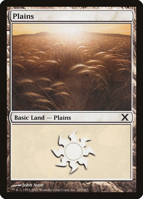 Plains (365) (365) (10th Edition)