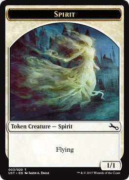 Spirit Token (3) (Unstable)