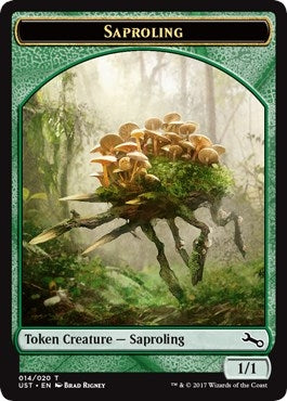 Saproling Token (14) (Unstable)