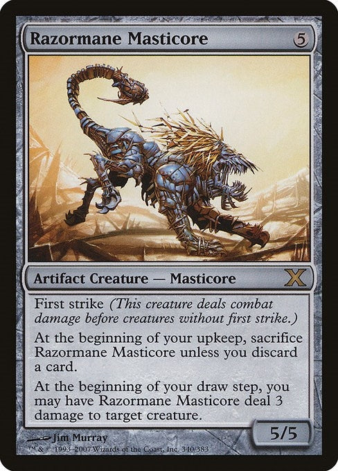 Razormane Masticore (340) (10th Edition)