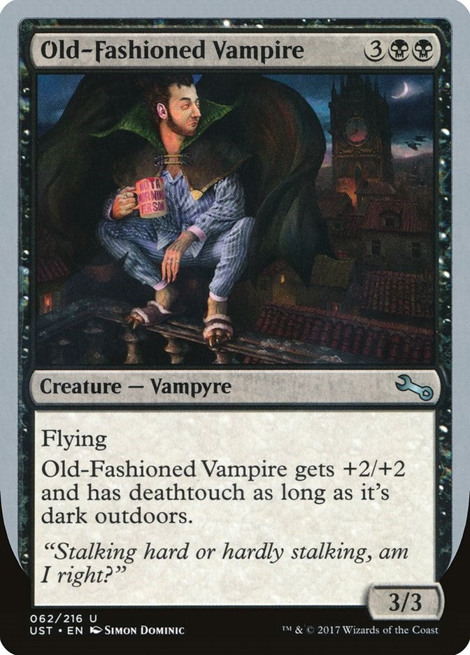 Old-Fashioned Vampire (62) (Unstable)